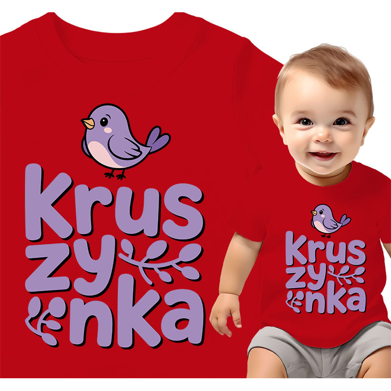 Stylish 'Kruszynka' Baby Tee - A Perfect Gift!