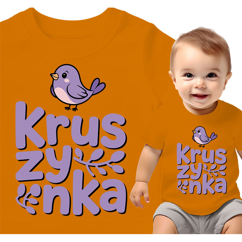 Stylish 'Kruszynka' Baby Tee - A Perfect Gift!