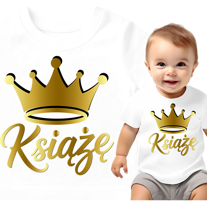 Schattig T-shirt voor Kleine Prinsjes