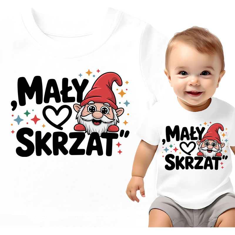 Koszulka dla dzieci 0-2 lata 'Mały Skrzat'