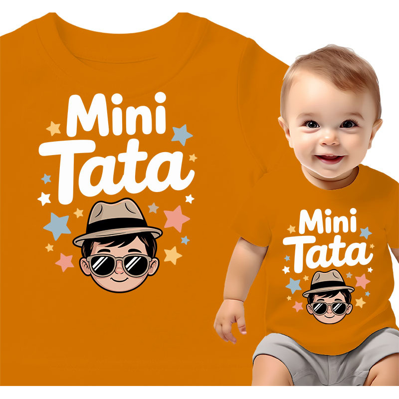 Koszulka dla dzieci 0-2 lata 'Mini Tata'
