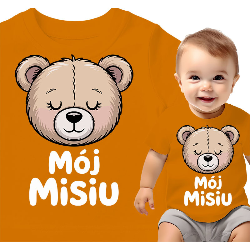 Koszulka dla dzieci 0-2 lata 'Mój Misiu'