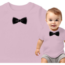 Charming Baby Bow Tie T-Shirt