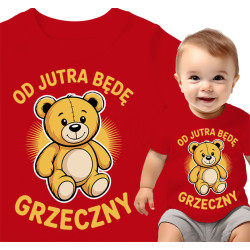 Schattige Baby T-shirt met Berenontwerp