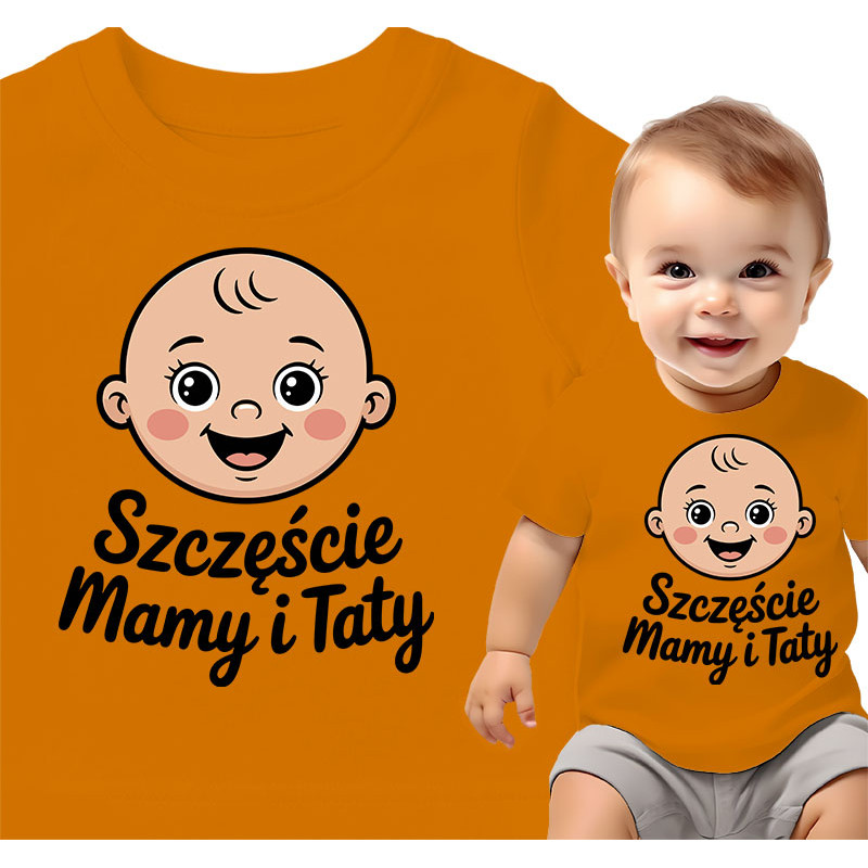 Vrolijk Familie Baby T-Shirt
