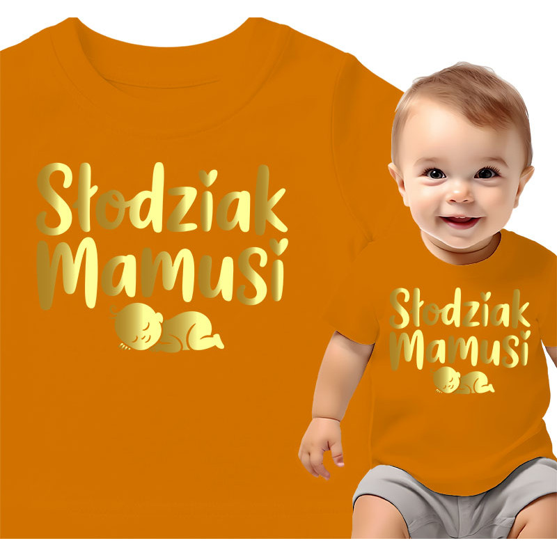 Stijlvol Babyshirt - 'Słodziak Mamusi' Ontwerp