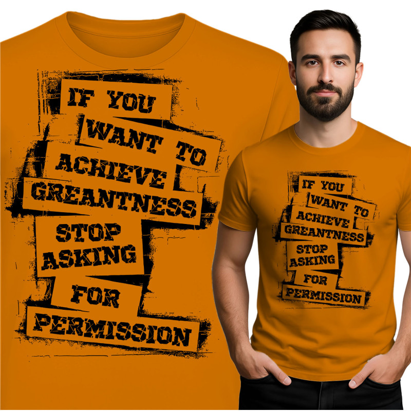 Inspirerende T-Shirt voor Grootsheid