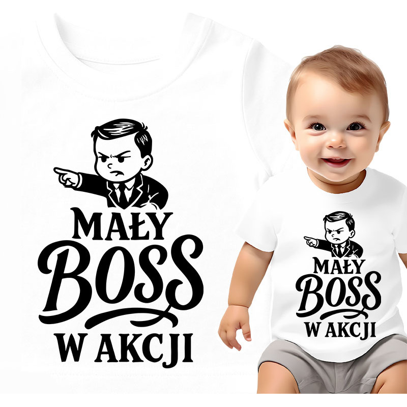 Little Boss T-Shirt for Kids