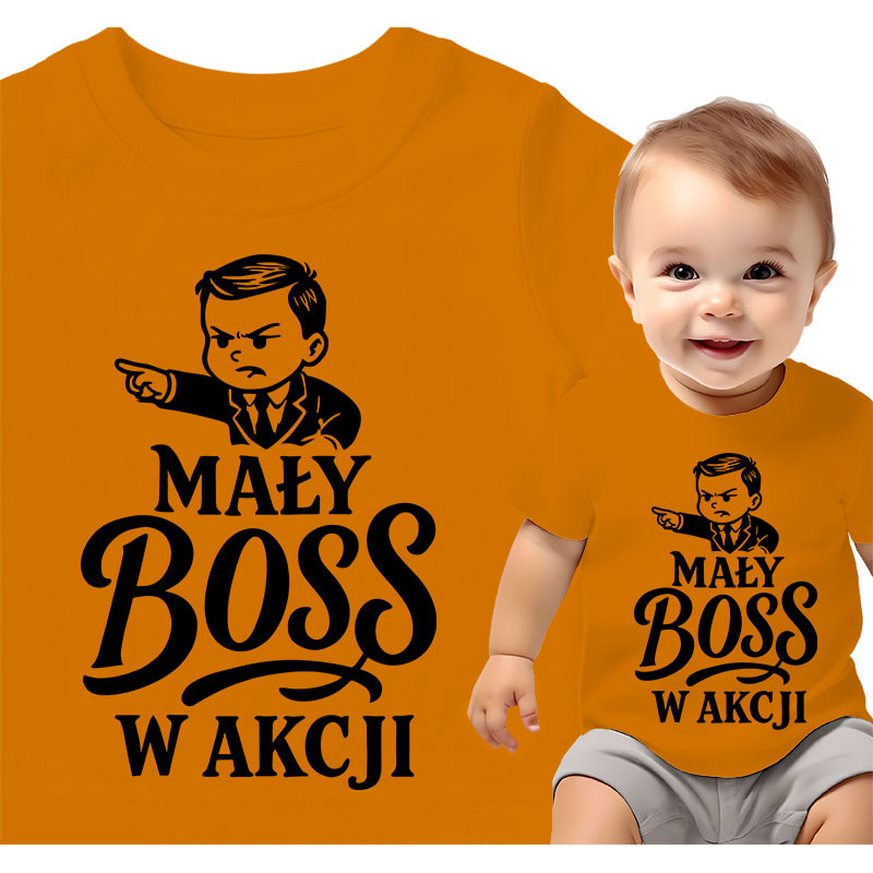 Little Boss T-Shirt for Kids