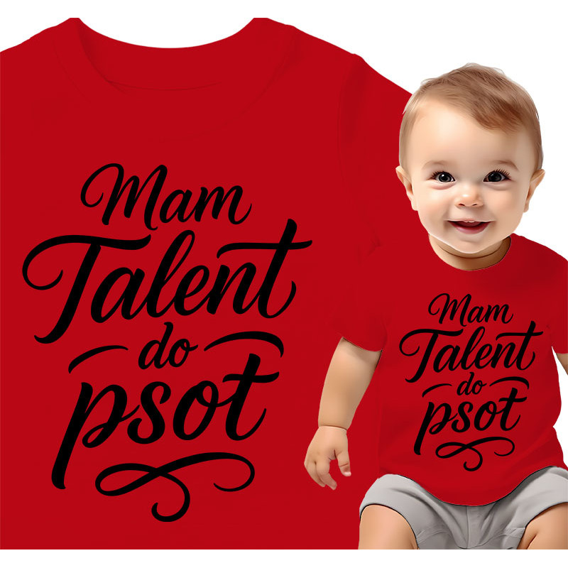 Cute Baby T-Shirt - Mam Talent do psot