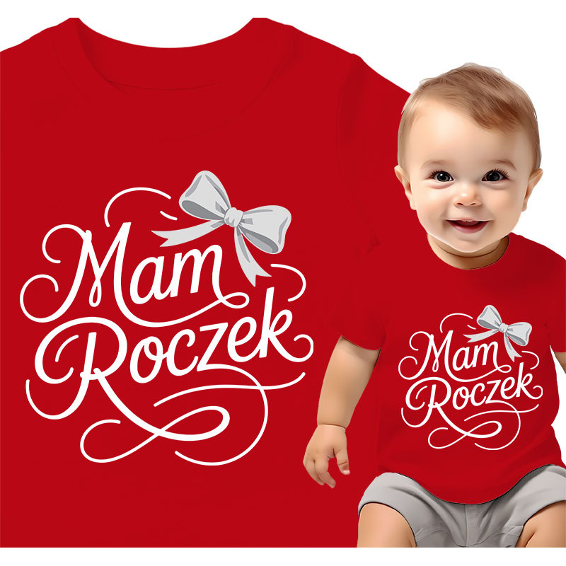 Adorable 'Mam Roczek' Baby T-Shirt