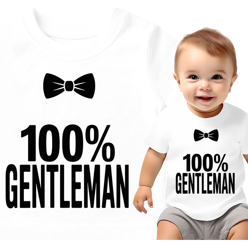 100% Gentleman Baby T-Shirt