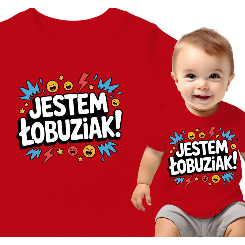 Cute 'Jestem Łobuziak!' Baby T-Shirt