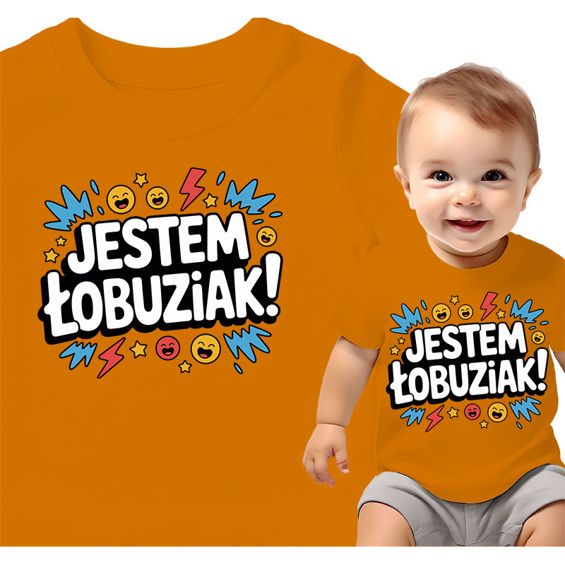 Cute 'Jestem Łobuziak!' Baby T-Shirt