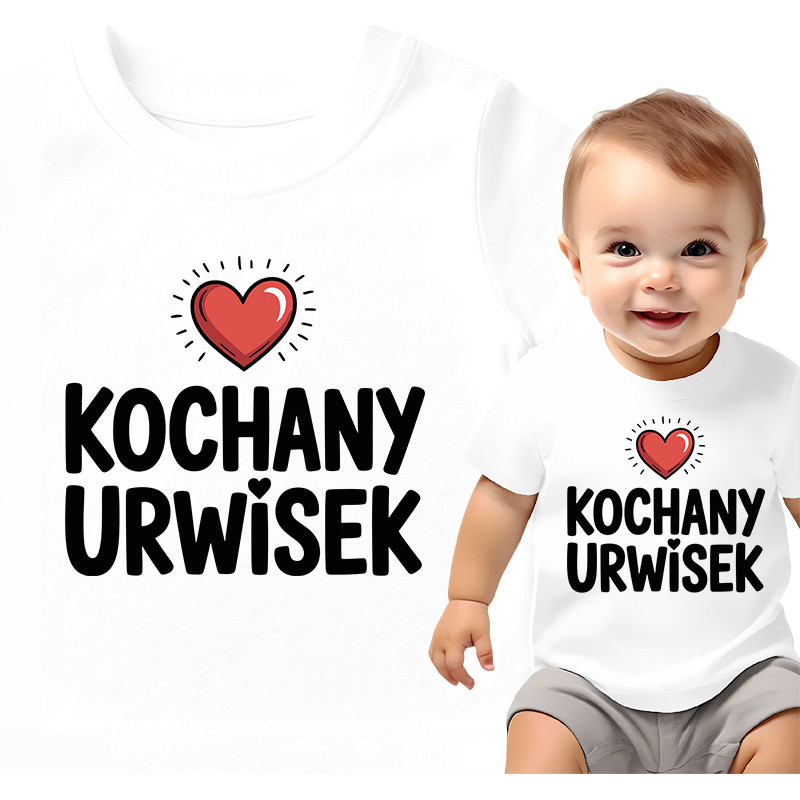 Cute Baby T-Shirt - Kochany Urwisek