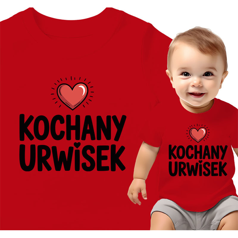Cute Baby T-Shirt - Kochany Urwisek