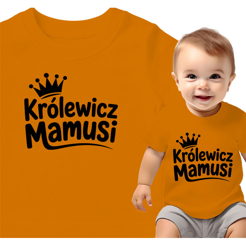 Adorable Baby T-Shirt with Crown Design