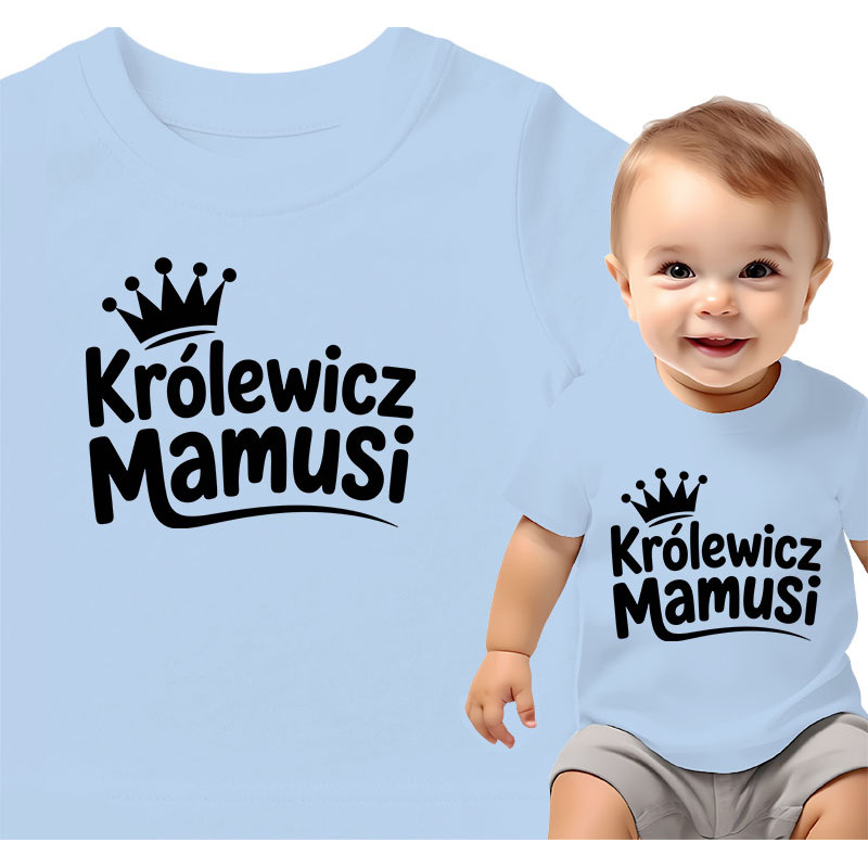 Adorable Baby T-Shirt with Crown Design