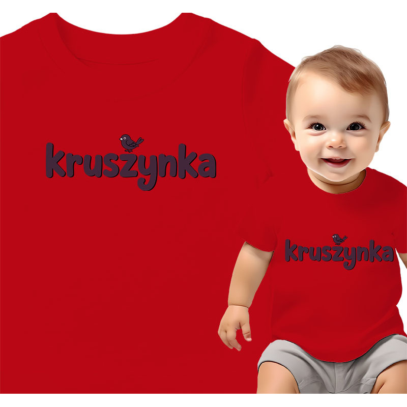 Adorable Baby T-Shirt with 'kruszynka' Design