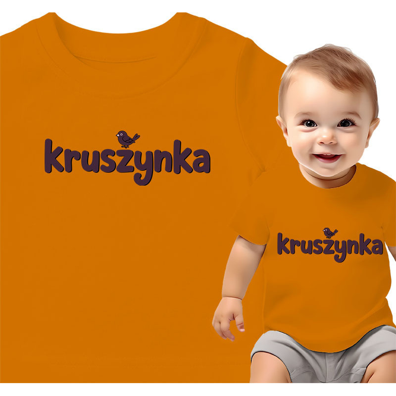 Adorable Baby T-Shirt with 'kruszynka' Design