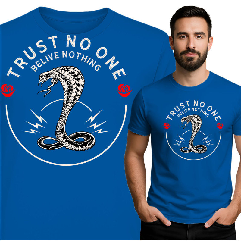 Cobra Vertrouw Niemand T-Shirt