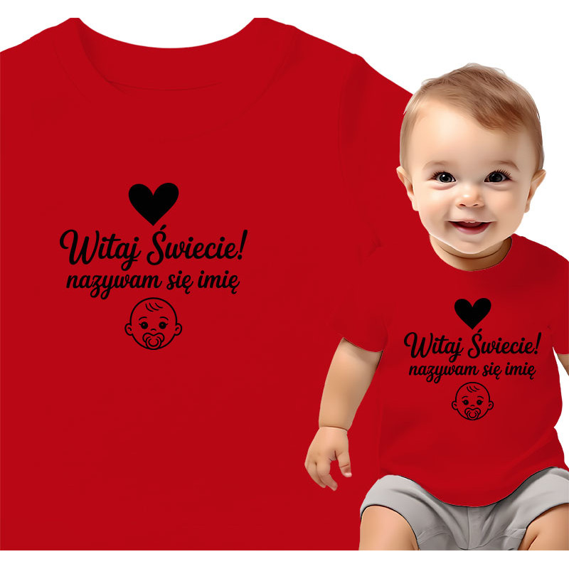 Welcome World Baby T-Shirt