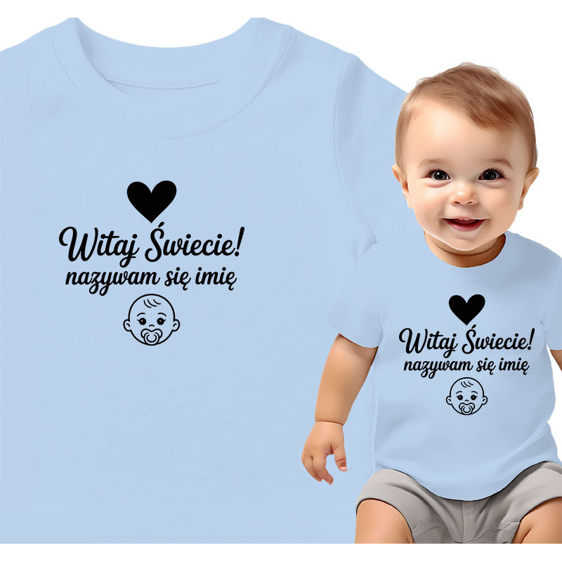 Welkom Wereld Baby T-shirt