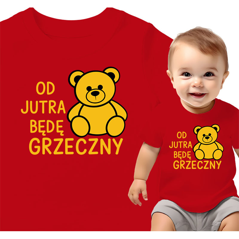 Cute Baby T-Shirt with Bear Design