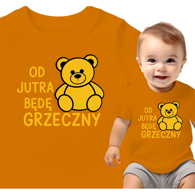Cute Baby T-Shirt with Bear Design