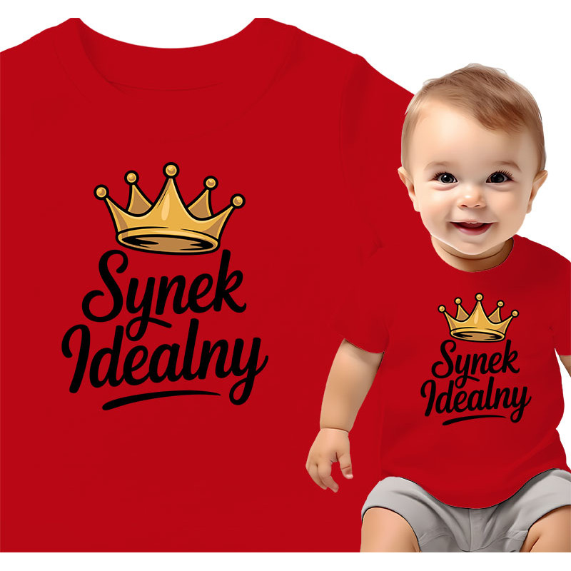 Baby T-shirt met Kroon
