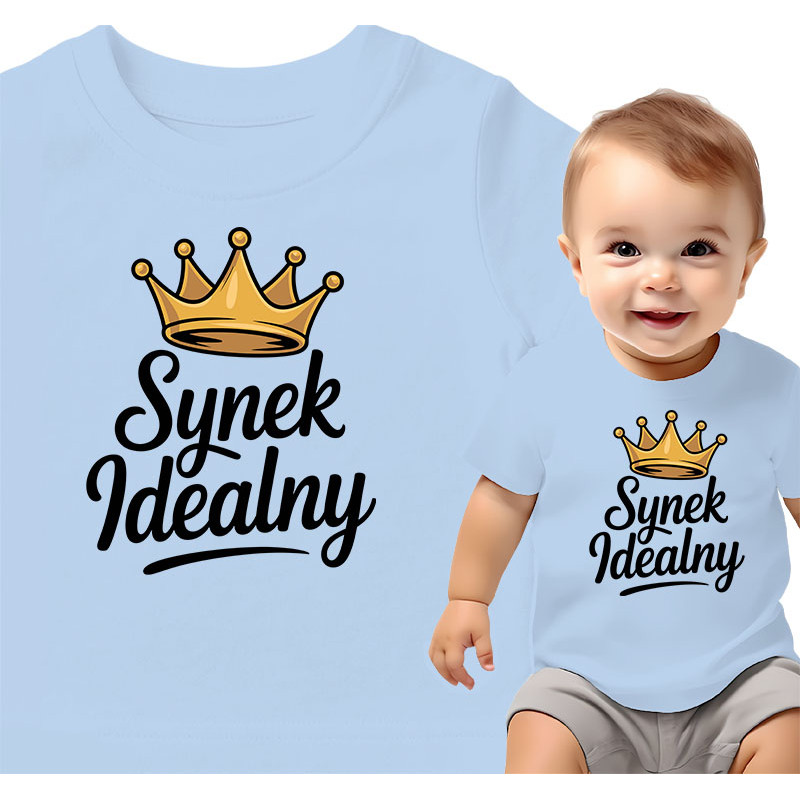 Baby T-shirt met Kroon
