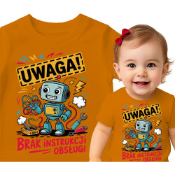 Leuk en Speels Robot T-shirt voor Peuters