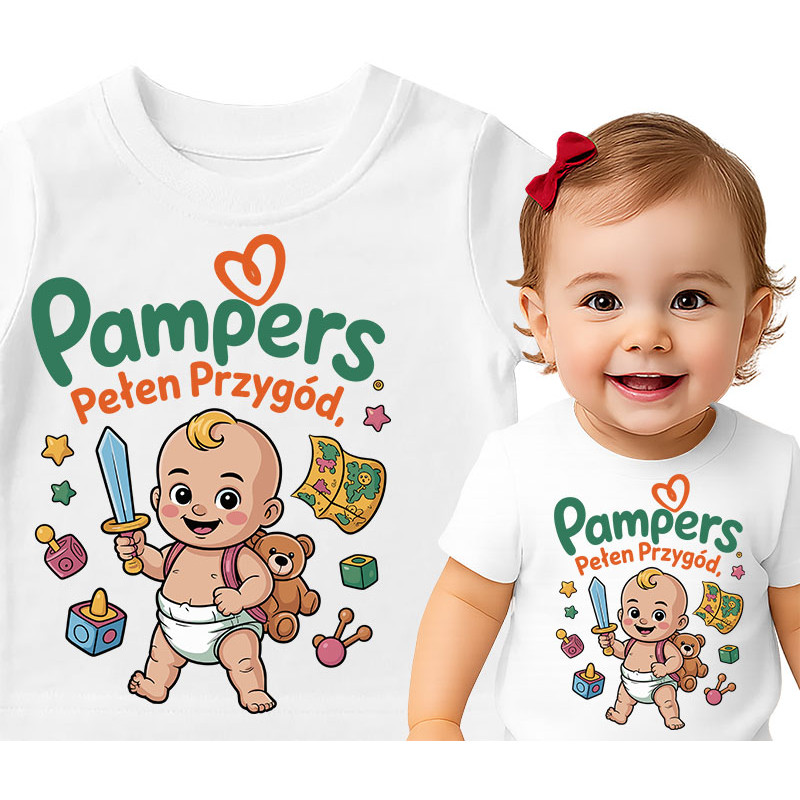 Pampers Avontuur T-Shirt voor Baby's
