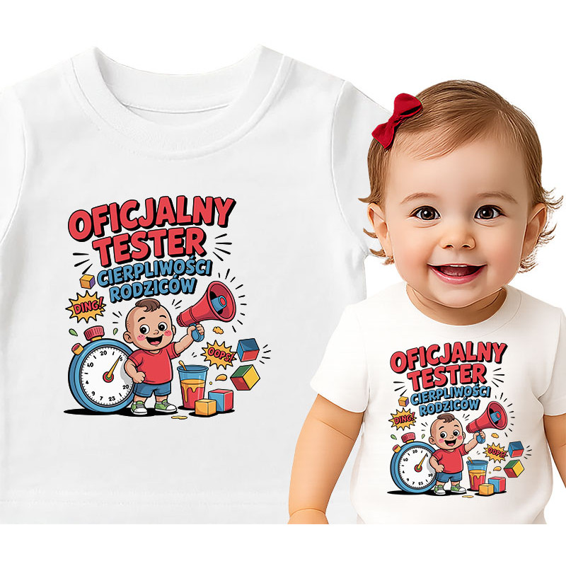 Grappig T-Shirt voor Kinderen - Geduld Tester