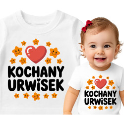 Koszulka dla dzieci 0-2 lata 'Kochany Urwisek'