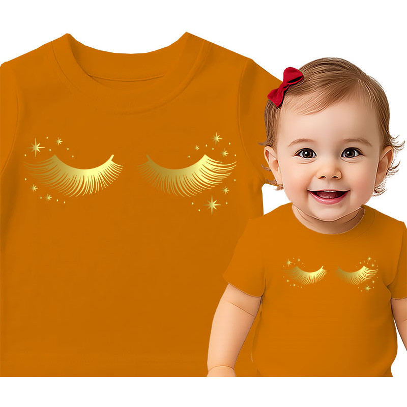 Gouden Wimpers Baby T-shirt