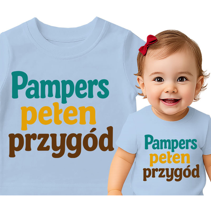 Avontuurlijke Pampers Baby T-Shirt