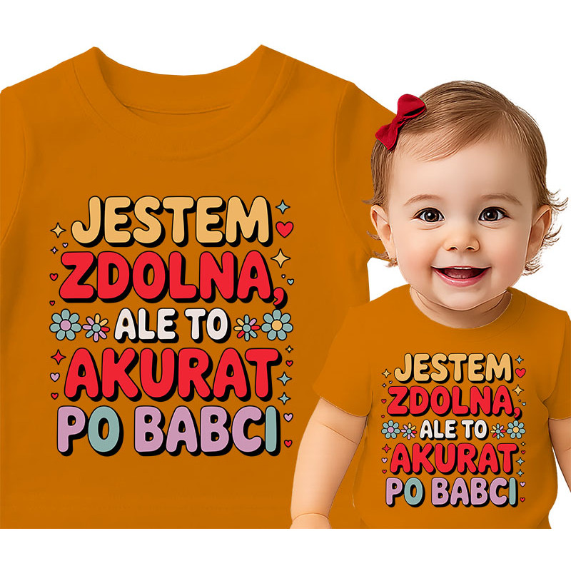 Cute Baby T-Shirt - I'm Talented, Just Like Grandma!
