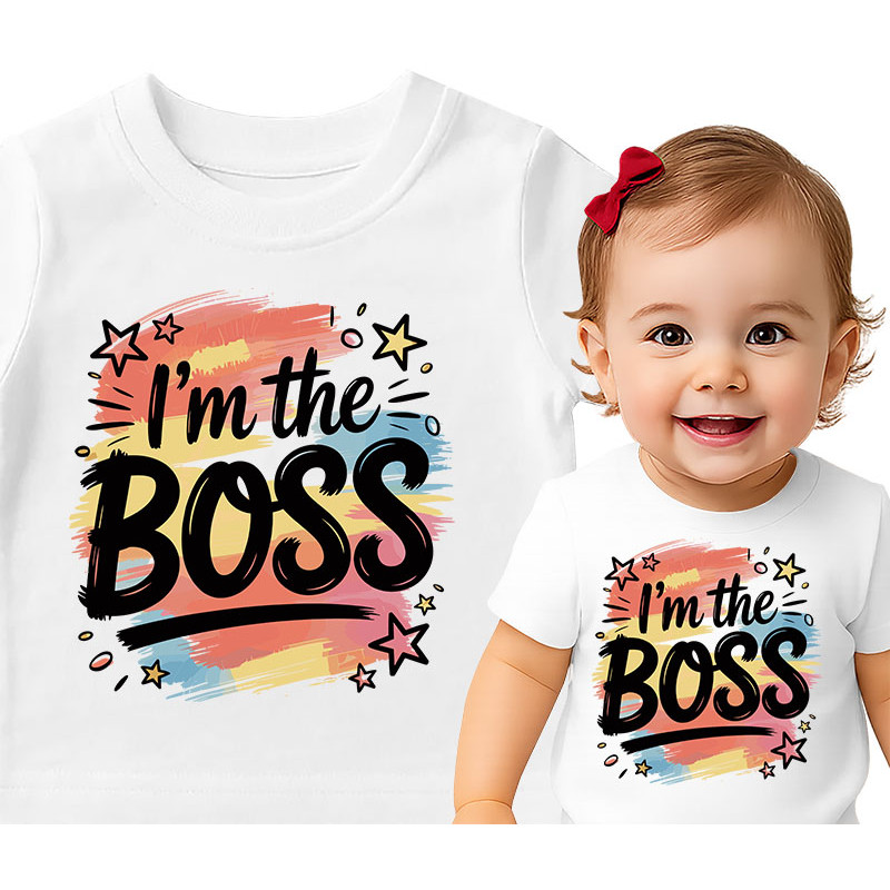 Kids 'I'm the Boss' T-Shirt