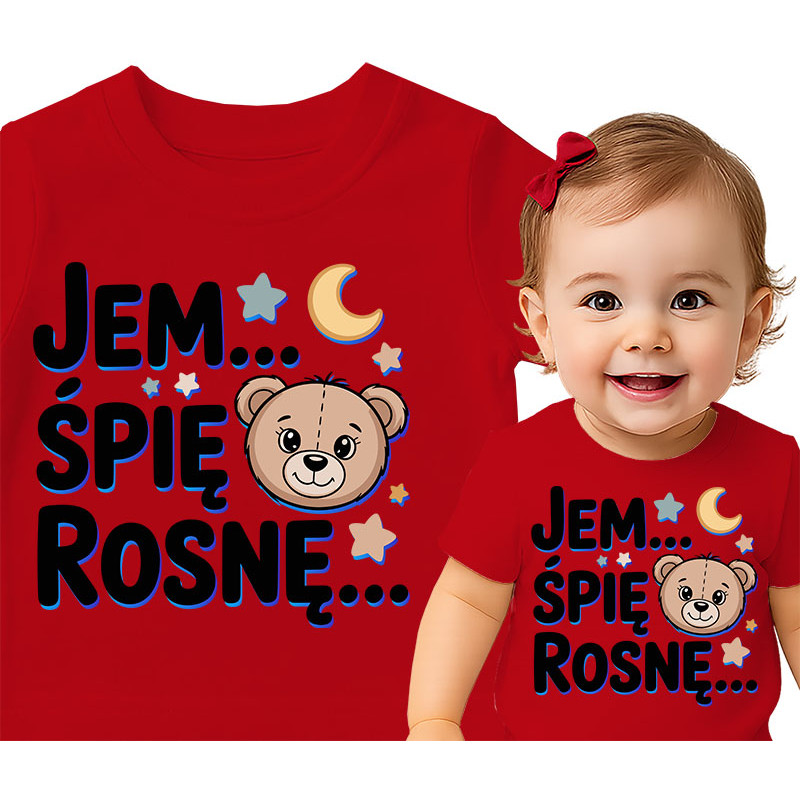 Cute Baby T-Shirt with Bear Design