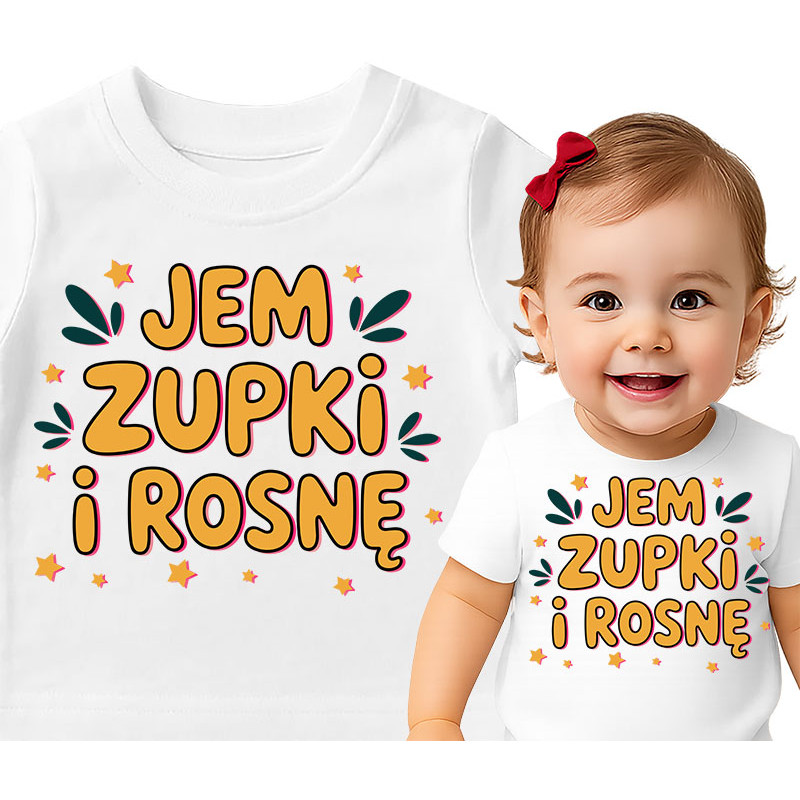Schattige baby T-shirt met leuk ontwerp