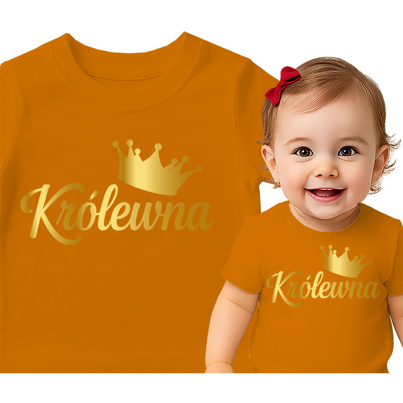Baby T-shirt met Kroonprinses Ontwerp