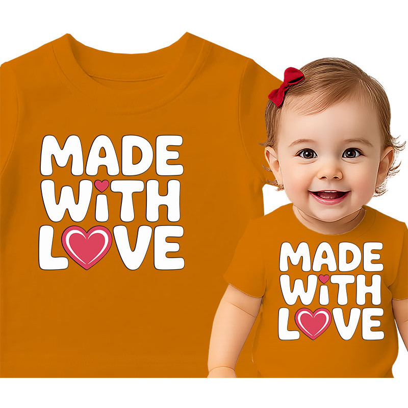 Baby T-shirt Gemaakt met Liefde