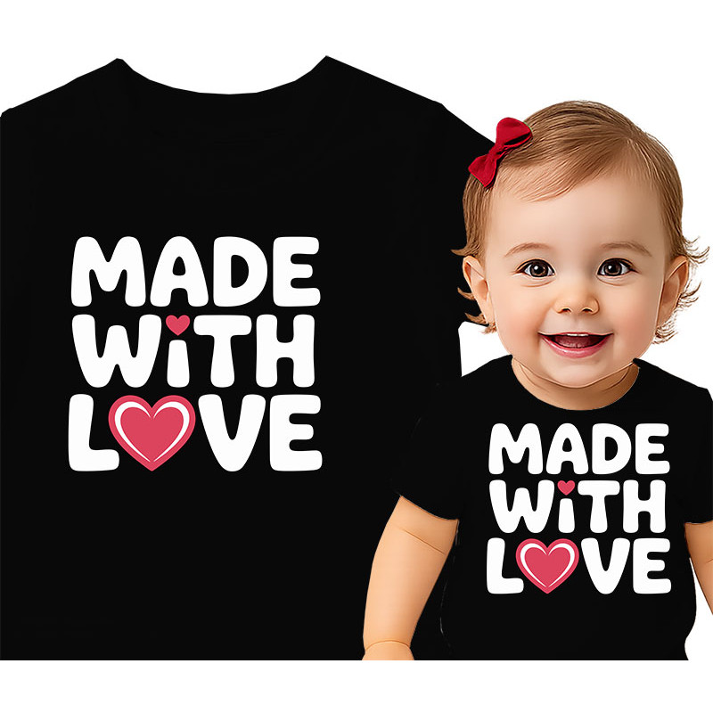 Baby T-shirt Gemaakt met Liefde