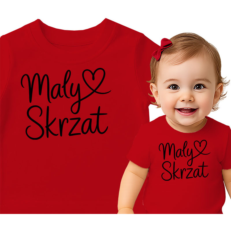 Schattig 'Maly Skrzat' Baby T-Shirt