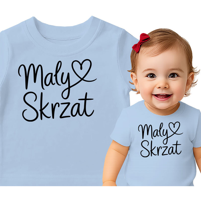 Schattig 'Maly Skrzat' Baby T-Shirt