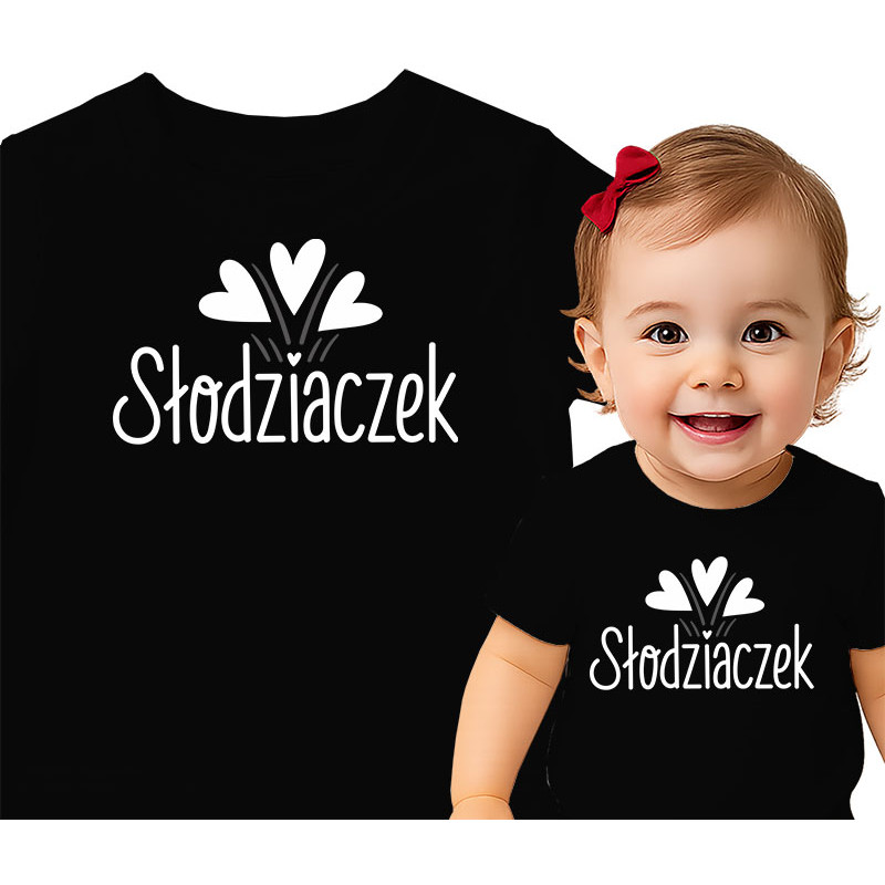 Schattige Rode Baby T-Shirt - Słodziaczek