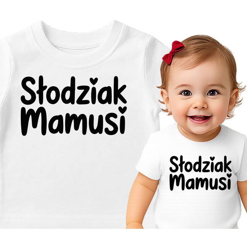 Stijlvolle Moeder en Kind T-Shirt Set