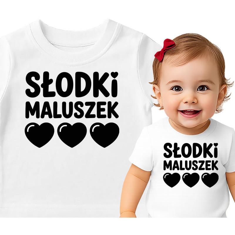 Koszulka dla dzieci 0-2 lata 'Słodki Maluszek'
