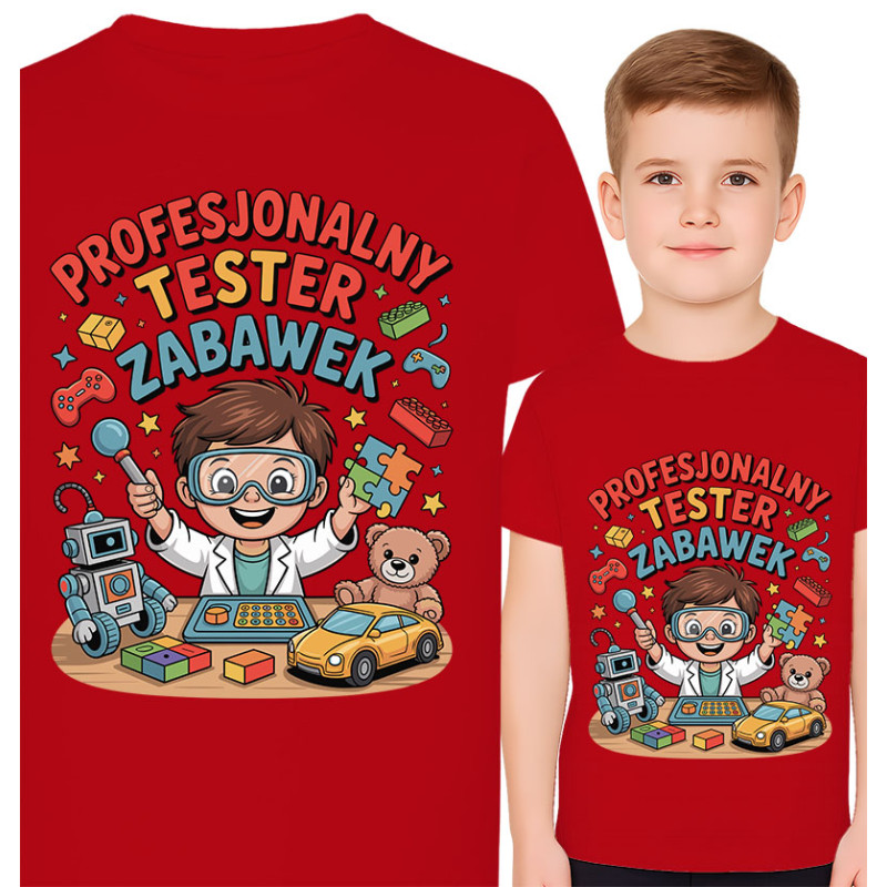 Professionele Speelgoed Tester T-Shirt voor Kinderen
